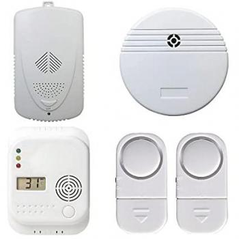 Set de Seguridad para el Hogar Safehome O91 con Alarma y Cámaras Inteligentes