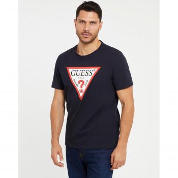 Camiseta con logo y cuello redondo Guess CN Original