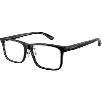 Emporio Armani EA3227F Asian Fit 6051 Gafas Recetadas para Hombre Negras