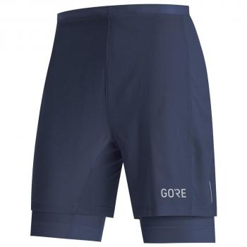 Gore Wear R5 2in1 Short Hombre Azul oscuro