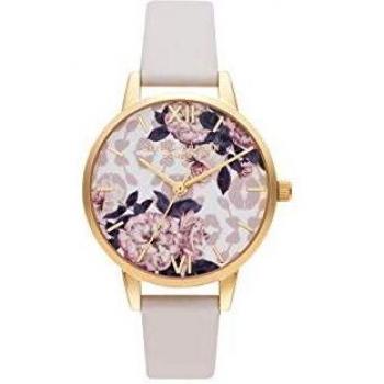 Olivia Burton Reloj Cosa análoga para De Las Mujeres de Cuarzo japonés con Correa en plástico OB16LP02