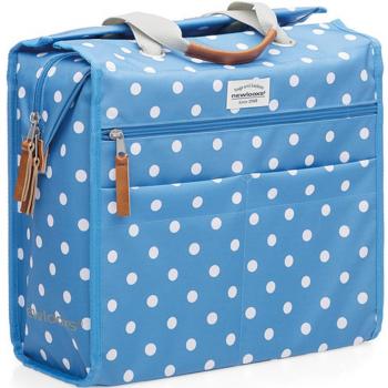 NEW LOOXS Lilly – Rueda funda como bolsa de hombro, unisex, Lilly Polka, azul