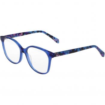 United Colors of Benetton 1093 696 Armazones para Mujer Azules con Lentes Recetados de 54 mm