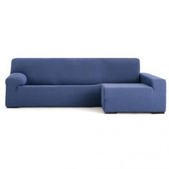Funda para chaise longue de brazo largo derecho Eysa JAZ Azul 180 x 120 x 360 cm