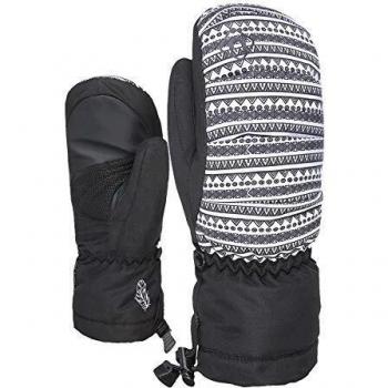 Level Rainbow Down Jr PK Guantes, Niños, mitt Black, 4