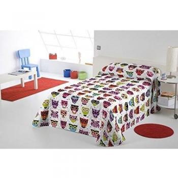 NATURALS Colcha Look Me Blanco Cama 90
