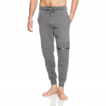 Diesel Marga Esquema Logo Hombre Chandal Fondos, Gris Grandes