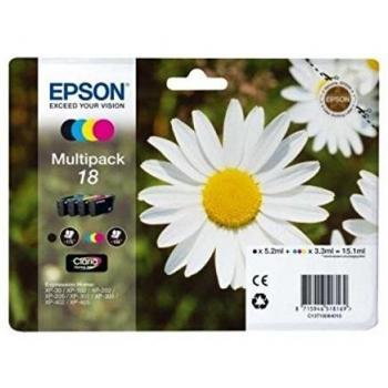 Cartucho de Tinta Epson Claria Home 18 Multipack (4 colores)