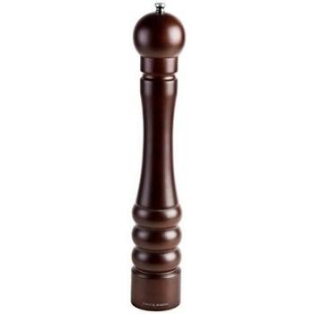 Cole & Mason HB1644P Forest Capstan Molinillo de Pimienta, Madera Oscura, Precision+/Molienda Ajustable, Madera de Haya Teñida, 405mm, Incluye 1 x Molino, Garanzia del Meccanismo a Vita