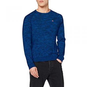 Napapijri Dir C Camisa Manga Larga, Azul