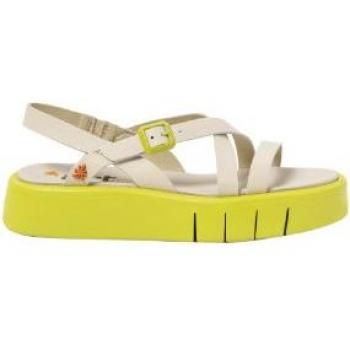 Sandalias de piel Art 1853 beige para mujer