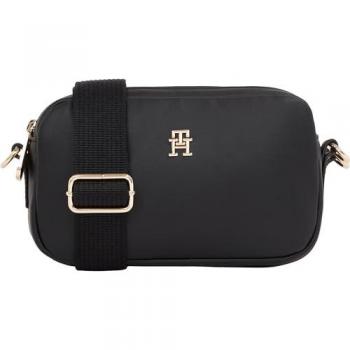Tommy Hilfiger Women's Black Mini Crossbody Bag with Removable Shoulder Strap