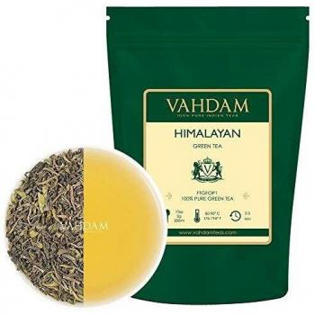 VAHDAM, Hojas de Té Verde del Himalaya
