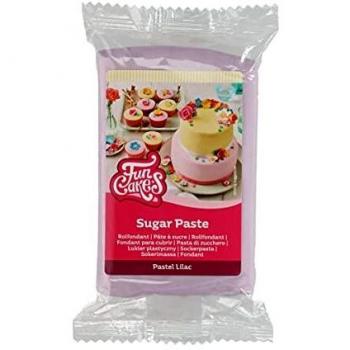 FunCakes Pasta de Azúcar Lila Pastel 250 g