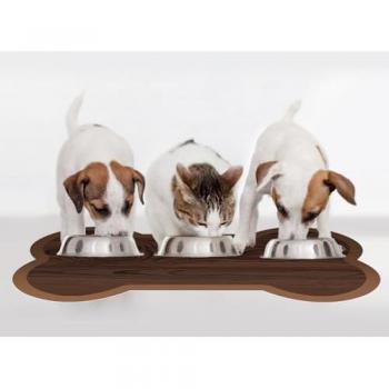 Alfombra de Vinilo Impermeable para Mascotas - Bone 90x150 cm