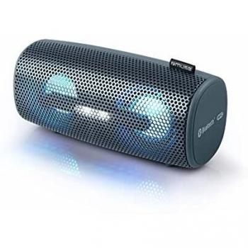 Altavoz Bluetooth portátil, Resistente a Salpicaduras, Entrada Auxiliar, Micro USB.