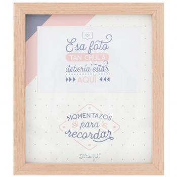 Marco de fotos Mr. Wonderful: Momentazos para recordar