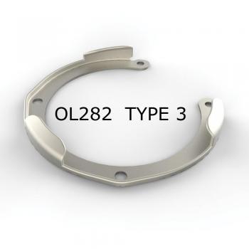 Oxford OL282 OL282-Anillo de liberación rápida para depósito QR, Negro