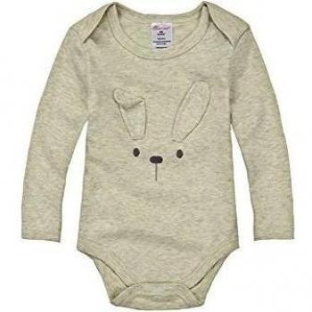 CuteOn 100% Algodš®n BebšŠ Unisex Ni?o Ni?a Manga Larga Bodysuit 18Meses