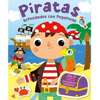 Piratas. Actividades con pegatinas