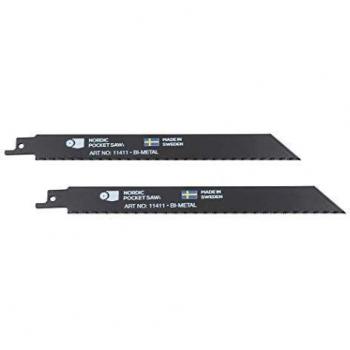Sierra Plegable Nordic Pocket con Cuchilla de Metal Recambiable 20cm