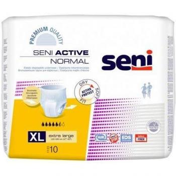 Pantalones Absorbentes Seni Active Normal Extra Grande para Adultos, Talla XL, 10 Piezas