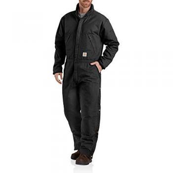 Carhartt Washed Duck Insulated Coverall Negro 2XL
