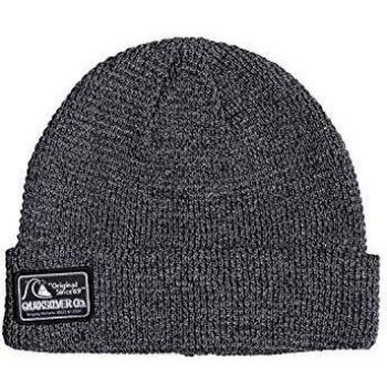Quiksilver - Gorro con Dobladillo - Hombre - One Size - Negro