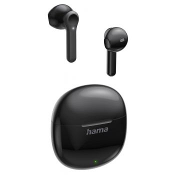 Auriculares Bluetooth Hama Action One True Wireless Intra-auriculares Negro 20h Autonomía Microfono Táctil