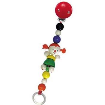 Hess 13629 - Cadena de madera de clip para chupete, diseño Luci
