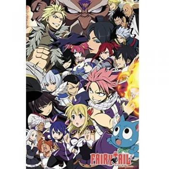 GB Eye, Fairy Tail, Season 6 Key Art, Maxi Poster 61x91.5cm