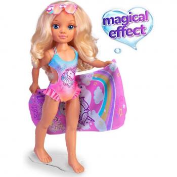 Muñeca Nancy Un Día con Toalla Mágica de Famosa con Accesorios