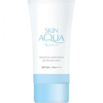 Rohto Mentholatum Sunplay Skin Aqua Physical Sunscreen for Sensitive Skin SPF 50+ PA++++ 50ml
