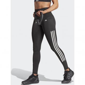 adidas Women's Optime 3-Stripes Full-Length Leggings, Black, Size Small