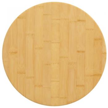 Tablero de mesa de bambú Ø30x4 cm