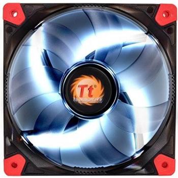 Thermaltake Luna 12 LED - Ventilador diseñado para la Caja de la PC o el disipador de CPU, Color Blanco