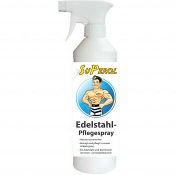 superol – Acero inoxidable Cuidado Spray Limpia y cuida Acero Inoxidable y aluminio en exteriores e interiores Absolutamente schmierfrei