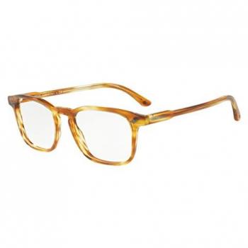 Giorgio Armani 0AR8103V, Monturas de Gafas para Hombre, Striped Straw, 51