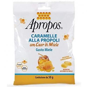 APROPOS MIEL DURO CARAMELLE CON PROPÓLEO Y SABOR A MIEL