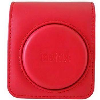 Fujifilm Funda instax Mini 70 Red Polipiel Funda Original para cámara Mini 70 - Color Rojo RojoMINI