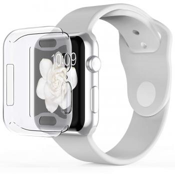 Babacom Vproof Funda para Apple Watch 44mm Series 4, Protector Pantalla iWatch 4 [Protección Completo] [Anti-Rasguños] [Ultra Transparente] Funda Suave TPU para 2018 Nueva Apple Watch Series 4