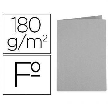 Subcarpeta Liderpapel Folio Gris 180g/m2