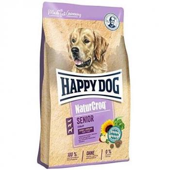 Comida para Perros Mayores Happy Dog NaturCroq Senior 4kg - Con Vitaminas y Omega-3
