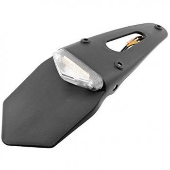V parts - 11740 : portamatrículas universal enduro transp. 6+3 leds