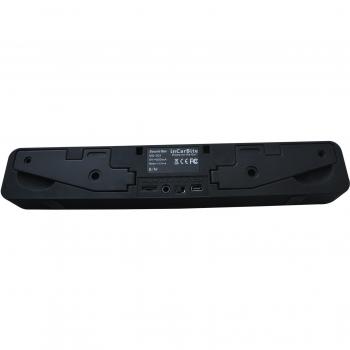 InCarBite IN-SOUNDBARD - Altavoz con Bluetooth y batería Interna, Color Negro
