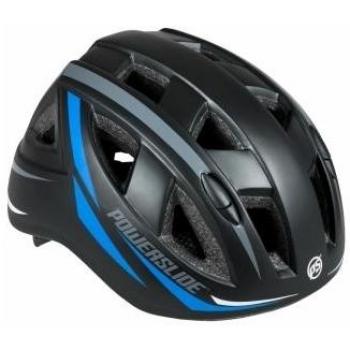 Powerslide Casco Pro Negro Niño Niños - Casco para niños, color negro, diseño junior, ligero y resistente, con ajuste cómodo y ventilación adecuada