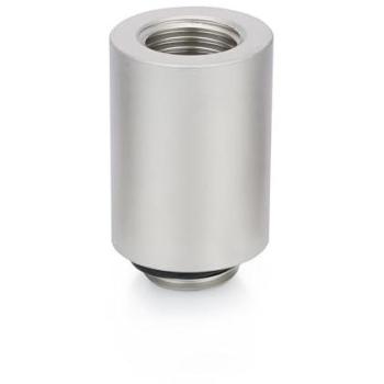 Extensor DeltaMate MF28 - Níquel Mate - Conexión G1/4 macho a hembra para refrigeración líquida PC personalizada