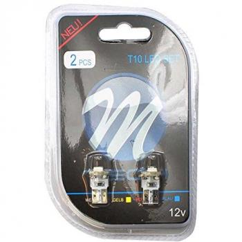 Bombillas LED 12V W5W SMD5050 Blanca - Blister de 2 unidades