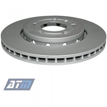 Disco de freno eje trasero exterior con ventilación para Audi Asiento Skoda VW Bora 8l0615601