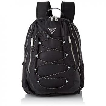 Guess Urban Laptop Backpack - Black Polyamide, ONE SIZE, Male